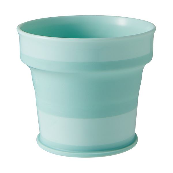 【百貨店SALEでP最大限度47倍】（まとめ）伊勢藤 おりたたみ うがい水呑み UGAI cup 120ml ペパーミント緑であること I-602-MG 1個【×5仕掛ける】