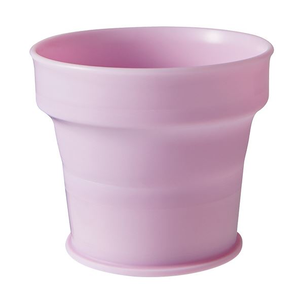 【マラソンでポイント最大47.5倍】(まとめ)伊勢藤 おりたたみ うがいコップ UGAI cup 120ml ピンクベリー I-602-PB 1個【×5セット】|インテリアの壱番館