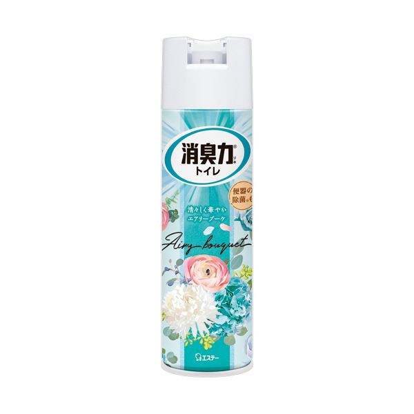 【尖んがり20倍】（まとめ） エステートイレの消臭力吹きつける エアリーブーケ 365mL 1書き割り（3本） 【×5書き割り】