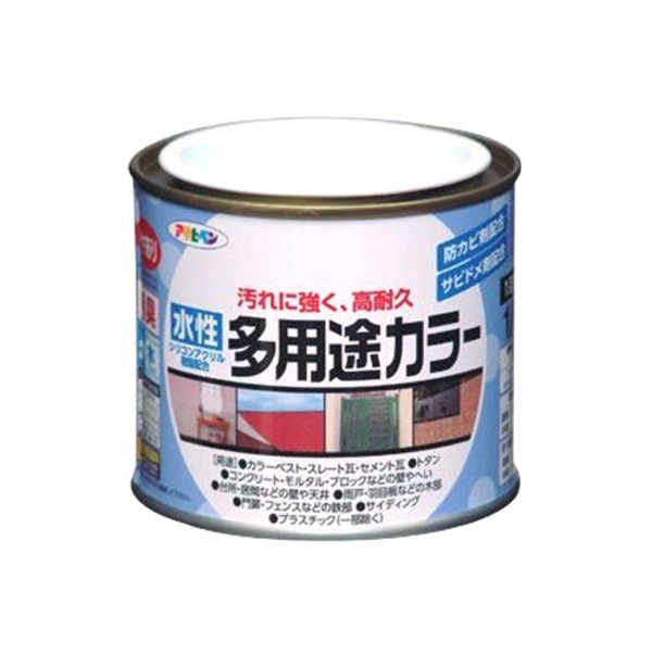【ポイント20倍】水性多用途カラー アイボリー 1/5L【5個セット】【代引不可】
