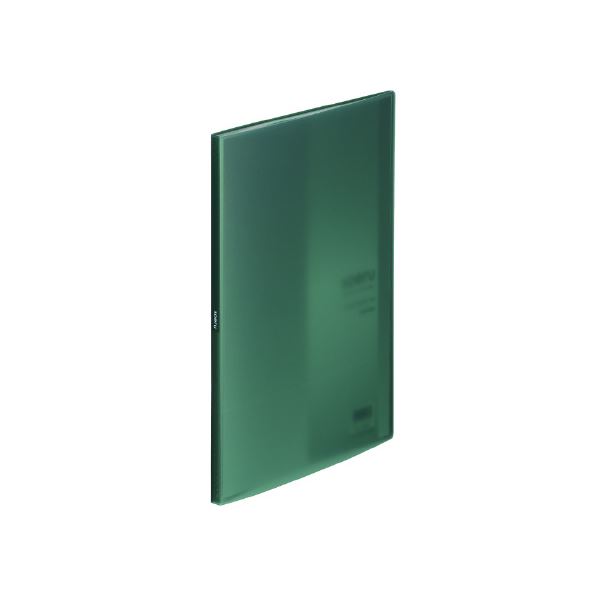 【ポイント20倍】（まとめ）LIHITLAB クリヤーブック20P N8101-7 緑（×10セット）