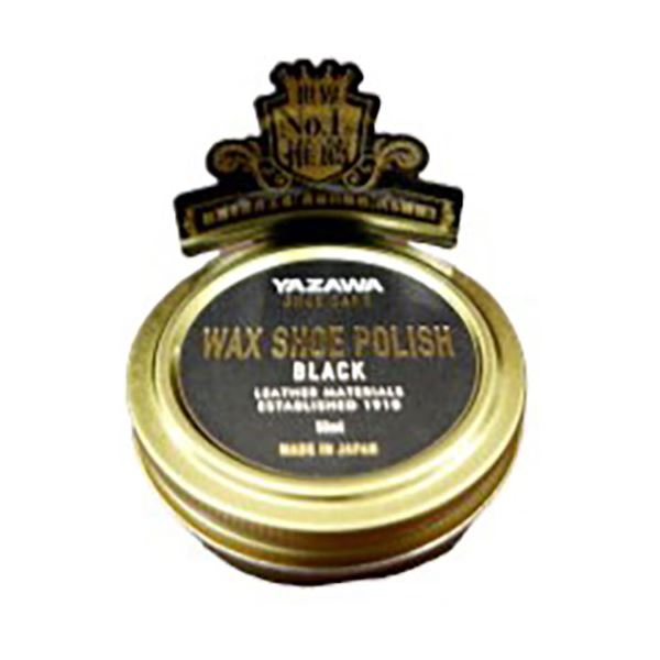 【ポイント20倍】【5セット】 矢澤 YAZAWA SHOE CARE ワックスシューポリッシュ ブラック 50mL footmate30214X5