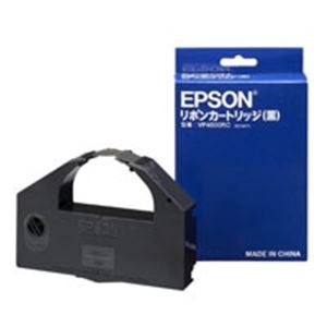 【クーポン配布中＆マラソン対象】【純正品】 EPSON（エプソン） リボンカートリッジ VP4000RC 黒