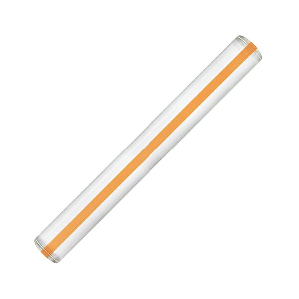 【尖んがり20倍】（まとめ） 共栄プラスチックカラーバールーペ 21糎 黄色 CBL-1000-Y 1個 【×5仕かける】