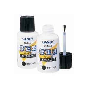 【マラソンでポイント最大47.5倍】（まとめ）カズキ 修正液ミスノン W-400【&times;10セット】｜インテリアの壱番館