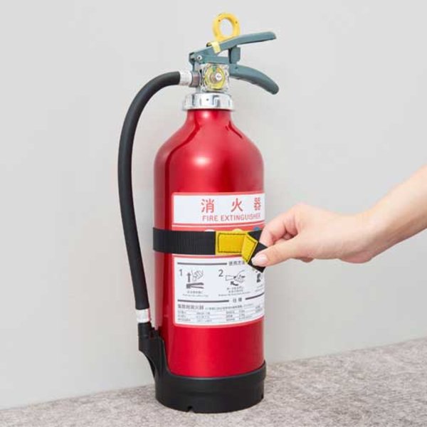 【ポイント20倍】キングジム 地震対策消火器ベルト SH610