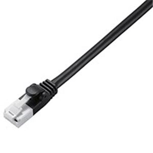 【ポイント20倍】RoHS CAT5E 爪折れ防止 LANケーブル 10m／ブラック