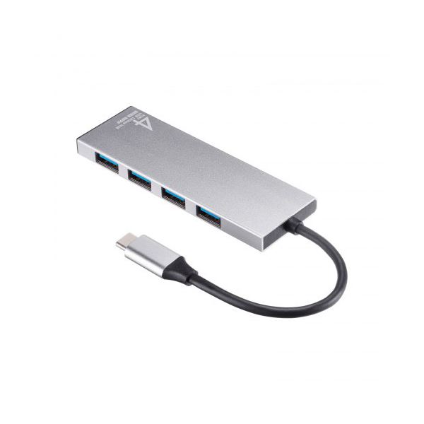 【尖んがり20倍】サンワサプライ USB 10Gbps Type-C こしき USB A×4界面 USB-10TC13SV
