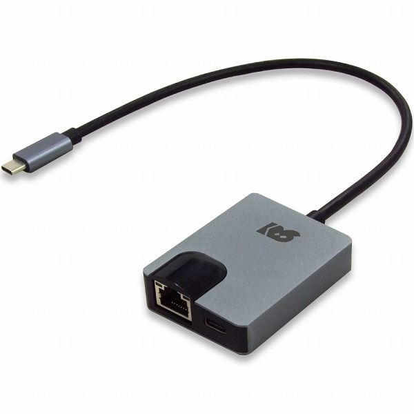 【クーポン配布中】ラトックシステム USB Type-C ギガビット対応LANアダプター(PD対応・30cmケーブル) RS-UCLAN-PD