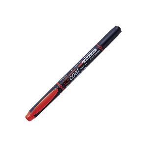 【ポイント20倍】(業務用30セット) トンボ鉛筆 蛍光マーカー/蛍コート 【太字・細字/赤】 ツインタイプ WA-TC94 7,040円