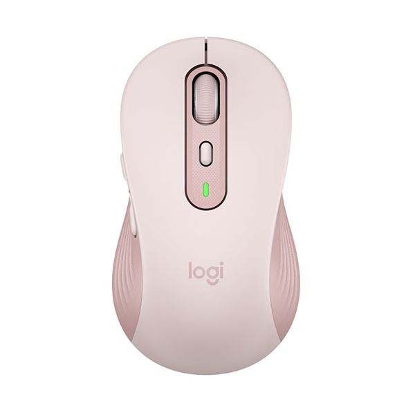 【尖んがり20倍】ロジクール logicool SIGNATURE M750L 無線電話二十日鼠 サクラ色 M750LRO