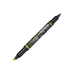 【ポイント20倍】(業務用30セット) トンボ鉛筆 蛍光マーカー/蛍コート 【太字・細字/黄】 ツインタイプ WA-TC91 6,424円