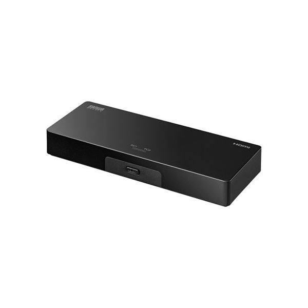【尖んがり20倍】サンワサプライ 4K相応うHDMIマイコンうつり変わり器（エミュレート非積み上げる・2：1） SW-KVM2HUUS