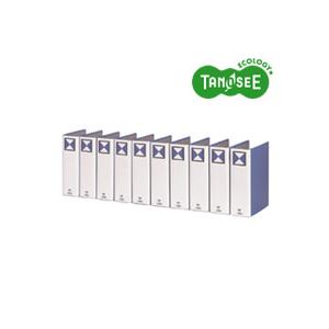 SALE／94%OFF】 まとめ TANOSEE 両開きパイプ式ファイル A4タテ 80mm