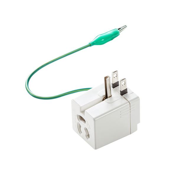 【百貨店SALEでP最大限度47倍】【5個書き割り】 サンワサプライ 気温電気ヒューズ内蔵アダプター TAP-AD9WX5