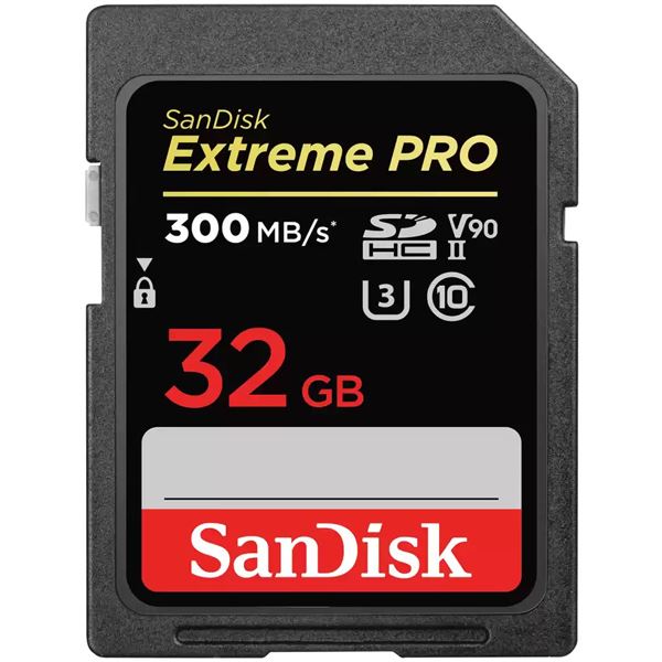 サンディスク エクストリーム プロ SDHC UHS-II SDカード 32GB SDSDXDK-032G-JNJIP