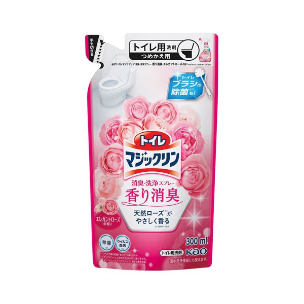【ポイント20倍】（まとめ） 花王 トイレマジックリン消臭洗浄香り消臭詰替 【×10セット】