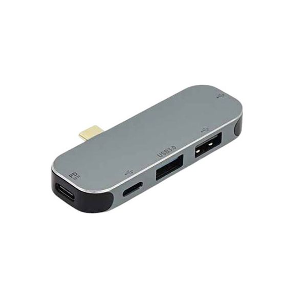 日本トラストテクノロジー MY DOCK STATION 5-IN-1 USB(USB-A×3、USB-C×1、PD100W) JTMD-5IN1D-U