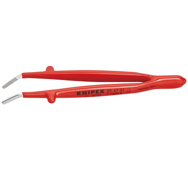 KNIPEX クニペックス 1000V絶縁汎用ピンセットサイズ148×16×35mm 9247-01 工具 ツール DIY 作業工具