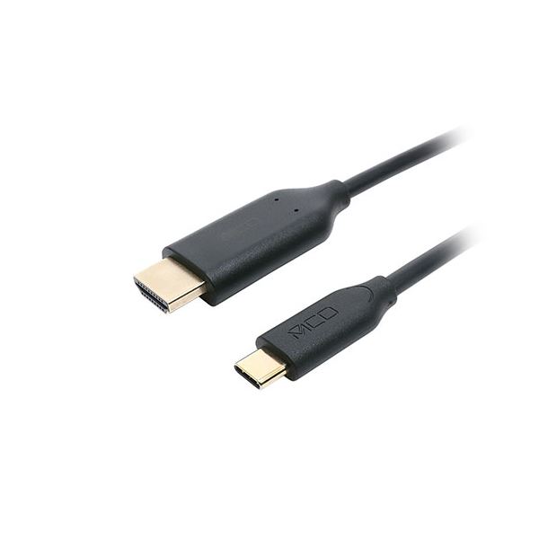 【尖んがり20倍】MCO Type-C to HDMI有線テレビ 3m 黒いこと USD-FH30／BK