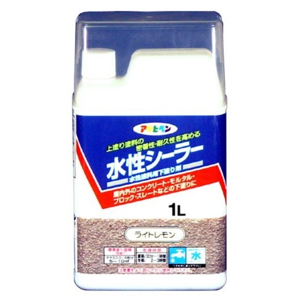 【ポイント20倍】水性シーラー ライトレモン 1L【代引不可】｜インテリアの壱番館