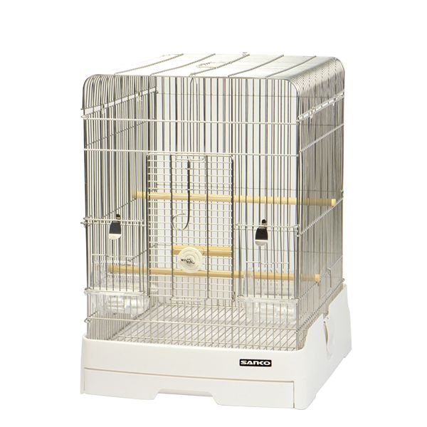 イージーホーム ステンレス37バードWH 鳥用品【代引不可】