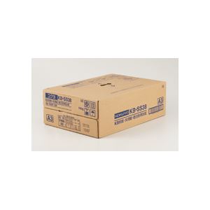 【クーポン配布中】（まとめ）KB用紙（共用紙）（低白色再生紙） A3 500枚×3冊／箱