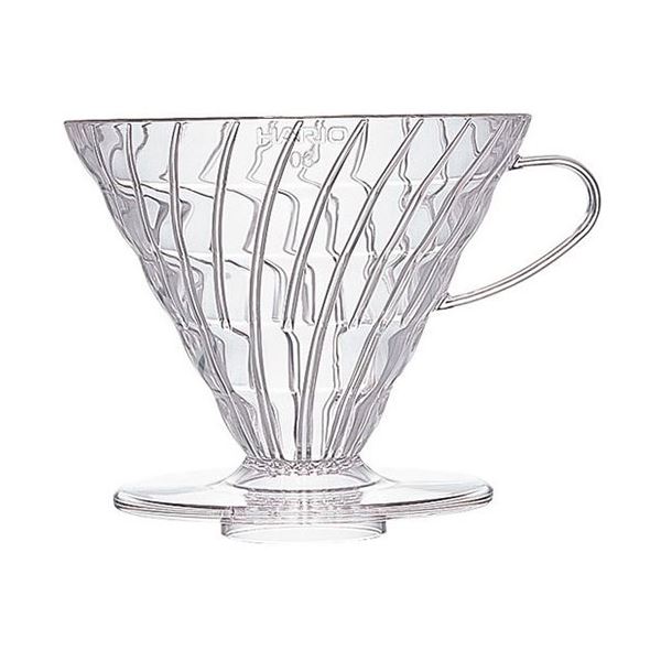【ポイント20倍】【5セット】 HARIO V60透過ドリッパー03 クリア VDR-03-TX5｜インテリアの壱番館