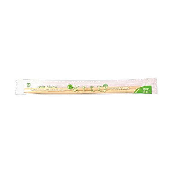 【尖んがり20倍】（まとめ） 手工芸品マンお役目用丸竹OPP差しつかえる箸 爪楊枝なし HK-WB-007 1容器に並べる（100膳） 【×5書き割り】