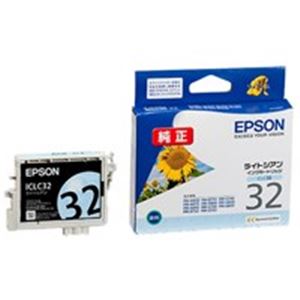 【百貨店SALEでP最大限度47倍】(お役目用4仕掛ける) EPSON エプソン インキ薬莢 完全無欠 【ICLC32】 ともし火】 シアン(青)