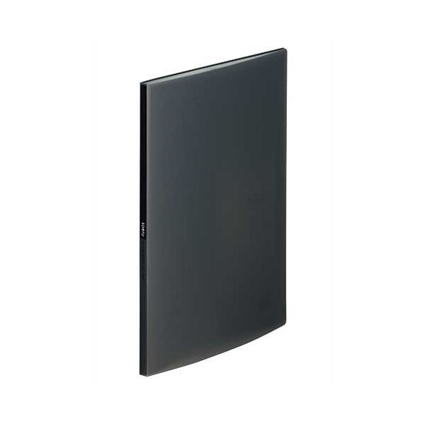 【ポイント20倍】(まとめ) クリヤーブック20P N-8101-24 黒 【×10セット】