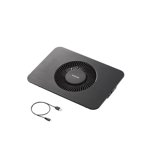 【ポイント20倍】エレコム ノートPC用クーラー（静音・強冷タイプ） SX-CL21LBK