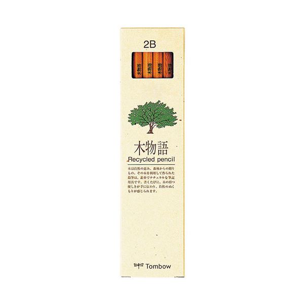 【尖んがり20倍】【5仕掛ける】 トンボ鉛筆 木筆 木謂われ因縁 2B 1十二(12本) Tombow-天使の都市-KEA2BX5