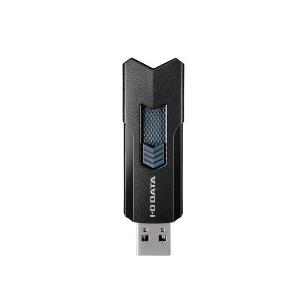 【クーポン配布中＆マラソン対象】アイ・オー・データ機器 USB3.2 Gen1(USB3.0)対応高速USBメモリー 128GB ブラック U3-DASH128G/K