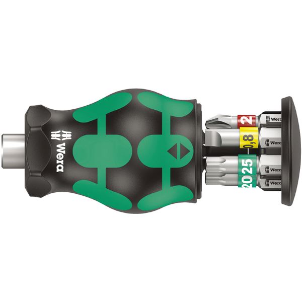 【ポイント20倍】WERA ヴェラ スタビードライバー ビットセット ビット6個内臓 008873｜インテリアの壱番館