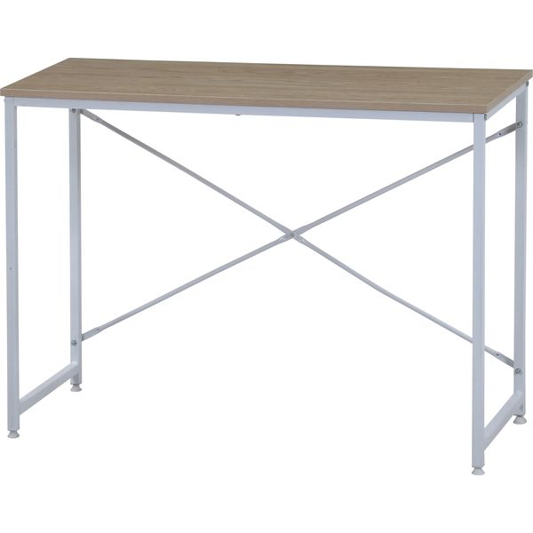 【マラソンでP最大49倍】シンプルデスク OAK オーク 組立品【代引不可】