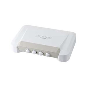 【マラソンでポイント最大47.5倍】サンワサプライ LAN切替器（4回路） SW-LAN41｜インテリアの壱番館 11,060円