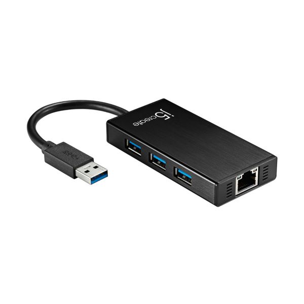 【尖んがり20倍】j5 CreateUSB3.0相応うギガビットイーサネットマルチアダプター JUH470 1個
