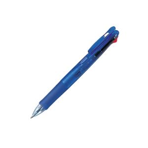 【ポイント20倍】（まとめ）ゼブラ ZEBRA ボールペン クリップオンG 4色 B4A3-BL 青【×10セット】