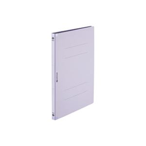 【ポイント20倍】(業務用10セット)フラットファイル/紙バインダー 【A4/2穴 10冊入り】 背表紙強化タイプ D128J-VL パープル(紫)
