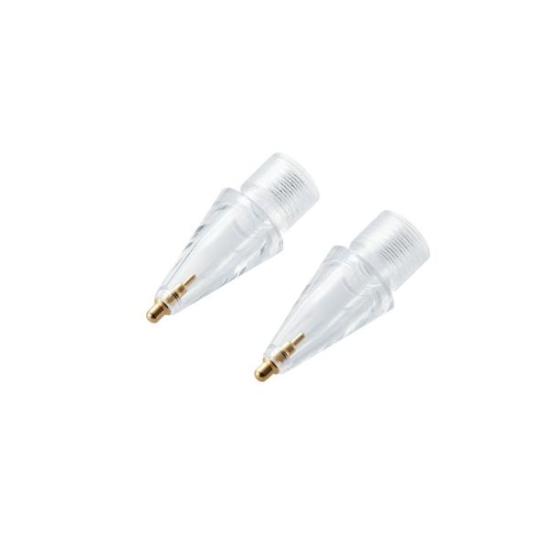 【百貨店SALEでP最大限度47倍】エレコム Apple Pencil専用取り替えっこ書き込み先/第1・第2時人両相応う/金属元素製/極細/澄み切った/2個入り口・入口 P-TIPAP04CR