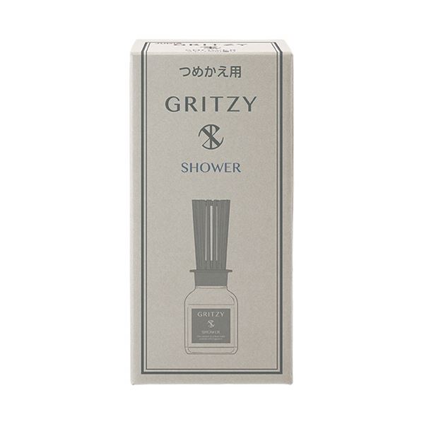 【尖んがり20倍】（まとめ） 晴香堂 グリッツィリキッド つめかえ用 シャワー 200ml 1個 【×5書き割り】