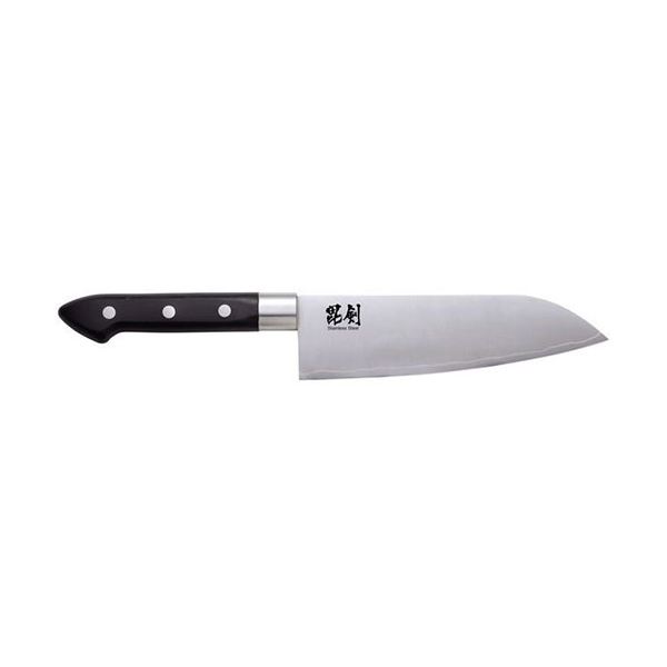 【ポイント20倍】パール金属 毘剣 ステン割り込み3本鋲三徳包丁165 F-2366|インテリアの壱番館