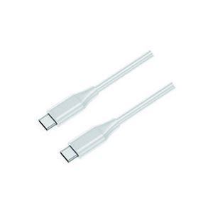【マラソンでP最大49倍】【まとめ】 HIDISC USB2.0C-Cケーブル 1m HD-TCC100201WH 【×2セット】