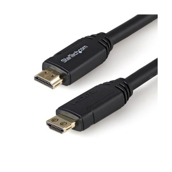 【ポイント20倍】StarTech.com ハイスピードHDMI2.0ケーブル 3m オス-オス ブラック HDMM3MLP 1本