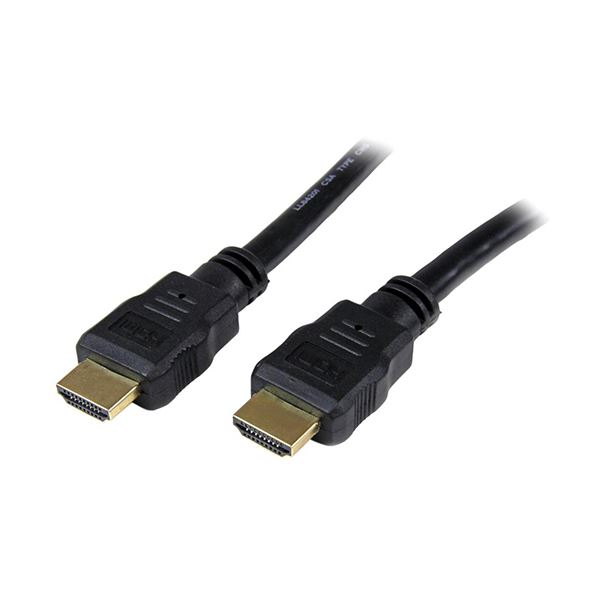 【尖んがり20倍】（まとめ） StarTech.com ハイスピードHDMI有線テレビ 4K相応うHDMI（牡）-HDMI（牡）有線テレビ 1m ウルトラ／UltraHD HDMM1M 1本 【×3仕掛ける】