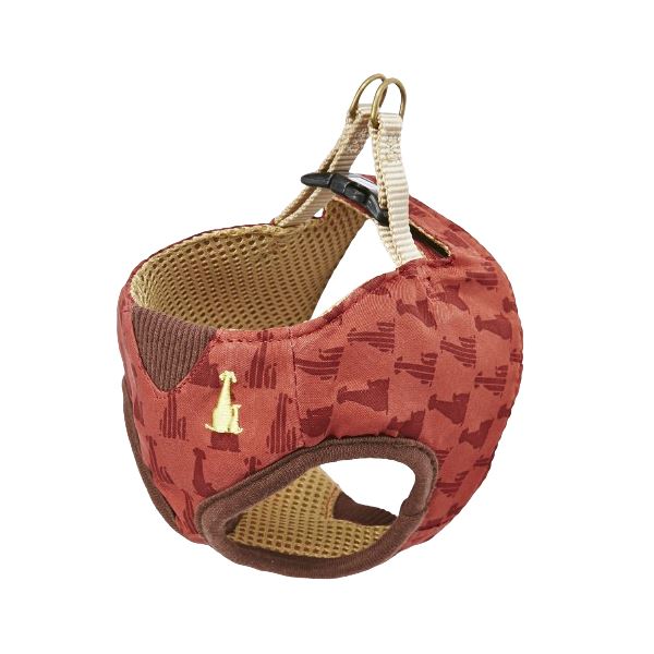 【ポイント20倍】シンボルベストハーネス XS ボルドー 犬具/ハーネス
