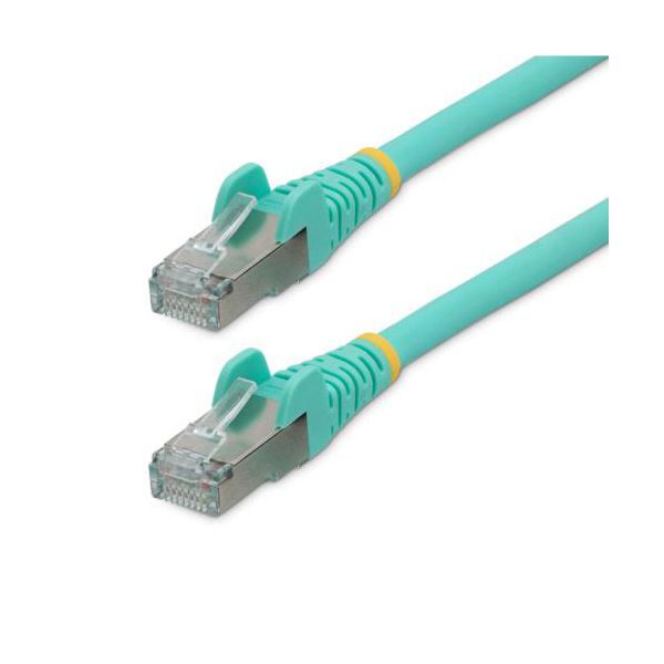 【尖んがり20倍】StarTech.com 種目6A ローカルエリアネットワーク有線テレビ 3m アクア NLAQ-3M-CAT6A-PATCH 1本