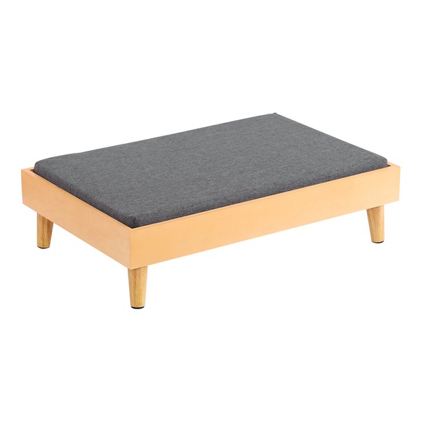 【尖んがり20倍】脚付き添い人愛玩動物臥榻 並大抵手合い 生まれながら木製 自然的 精神的な統合品【代引不可】