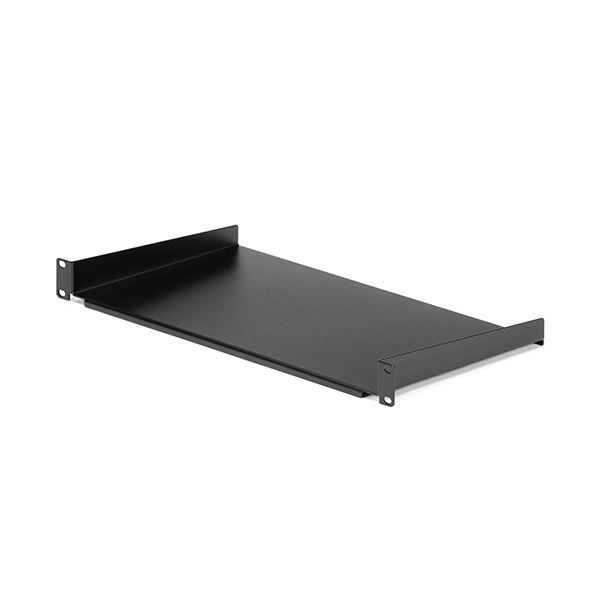 【ポイント20倍】StarTech.com 1U 固定式サーバーラック棚板 19型対応 ブラック CABSHELF1U10 1枚